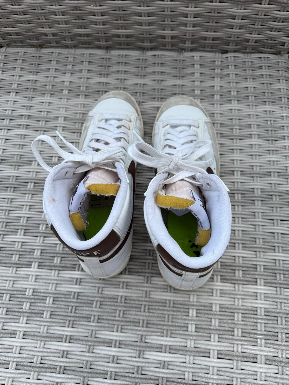 Nike womens Blazer Mid '77 Next Nature 'Cacao Wow' sneakers size 7.5 espresso